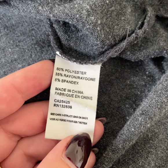 🎉 Best glitter gray long sleeves sweater size L - Picture 4 of 5